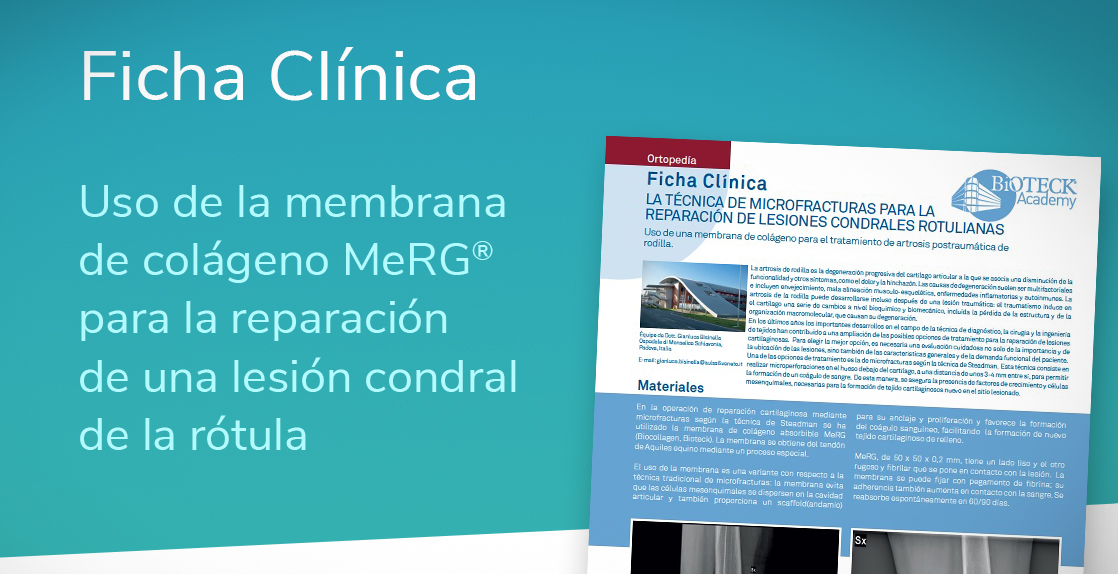 membrana de colágeno